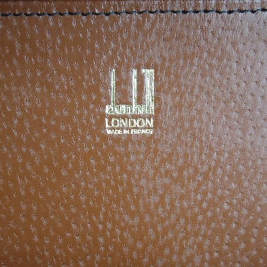 極上★(フランス製)ダンヒル/dunhill【高額★レザー/アタッシュケース】メンズ/ビジネス/バッグ/ブリーフケース/黒/革/鞄★N5674
