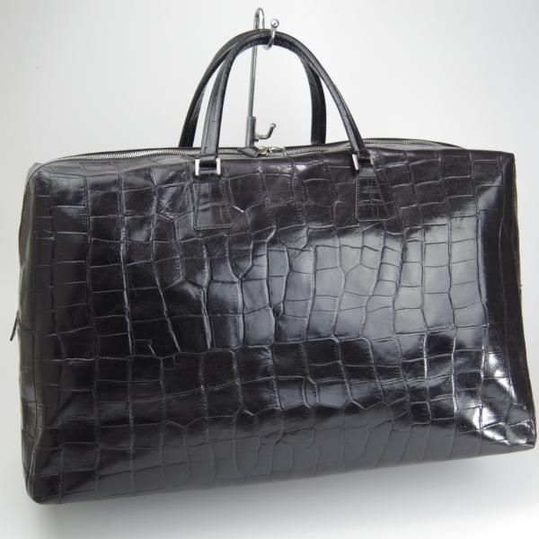 美品! Paul Smithポールスミス 特大ボストンバッグ レザー×転写生地 極美品☆(イタリア製)ポールスミス/Paul Smith【貴重
