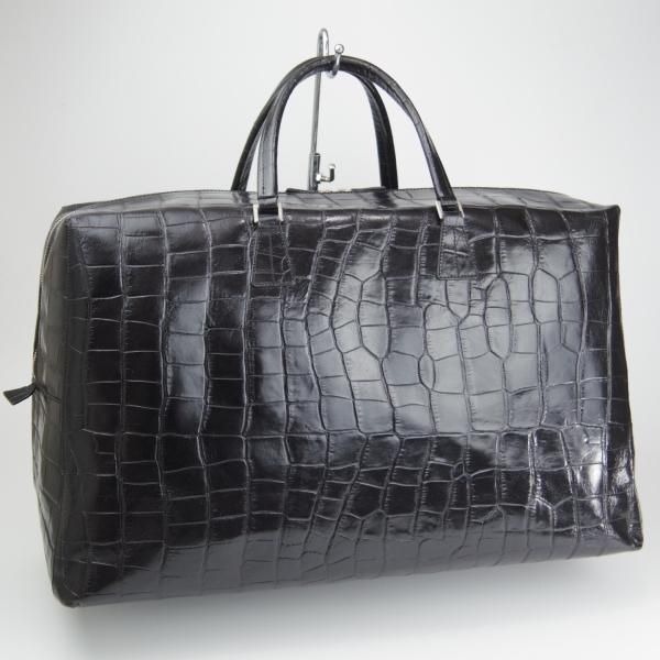 極美品★(イタリア製)ポールスミス/Paul Smith【貴重★インポートのレザー/ボストンバッグ】メンズ/ビジネス/バッグ/黒/革/鞄★N5675