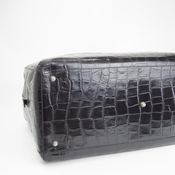 極美品★(イタリア製)ポールスミス/Paul Smith【貴重★インポートのレザー/ボストンバッグ】メンズ/ビジネス/バッグ/黒/革/鞄★N5675