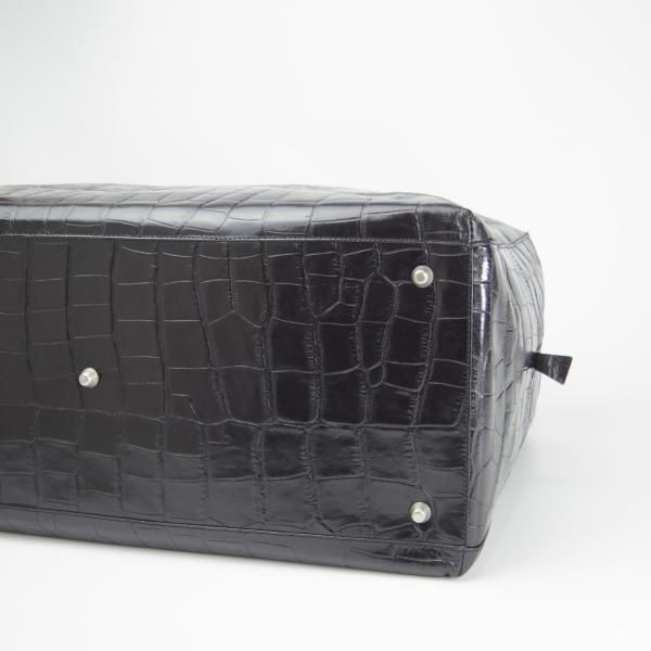 極美品★(イタリア製)ポールスミス/Paul Smith【貴重★インポートのレザー/ボストンバッグ】メンズ/ビジネス/バッグ/黒/革/鞄★N5675