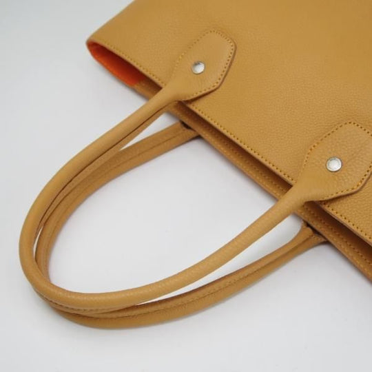 極美品★(横浜元町)キタムラ/Kitamura【定価￥53,000-★レザー/トートバッグ】メンズ/トート/バッグ/CAMEL/茶/革/鞄★N5677