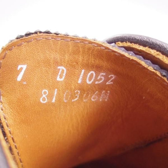 極上★(米)アレンエドモンズ 7D【現行定価7.5万円程度★オックスフォードシューズ/Cornwallis】カーフ/黒/メンズ/ALLEN EDMONDS★g103