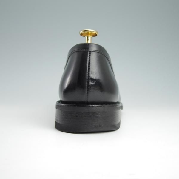 極上★パラブーツ SIZE 7【モデル定価￥77,000-★ADONIS/コインローファー】ギャラクシーソール/カーフ/黒/メンズ/Paraboot★g104