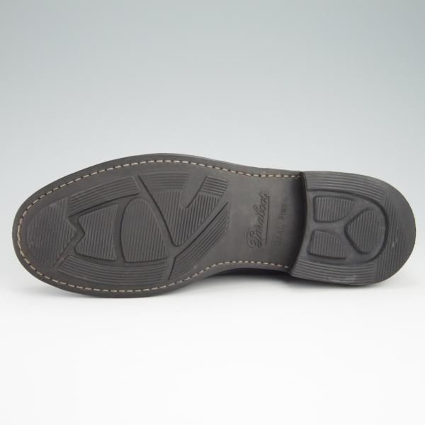 極上★パラブーツ SIZE 7【モデル定価￥77,000-★ADONIS/コインローファー】ギャラクシーソール/カーフ/黒/メンズ/Paraboot★g104