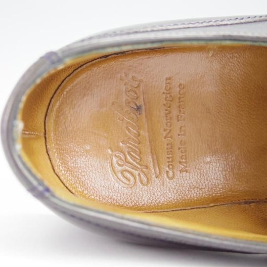 極上★パラブーツ SIZE 8【定価￥71,500-★シャンボード/CHAMBORD】TEXソール/リスレザー/NUIT/紺/Uチップ/メンズ/Paraboot★g105