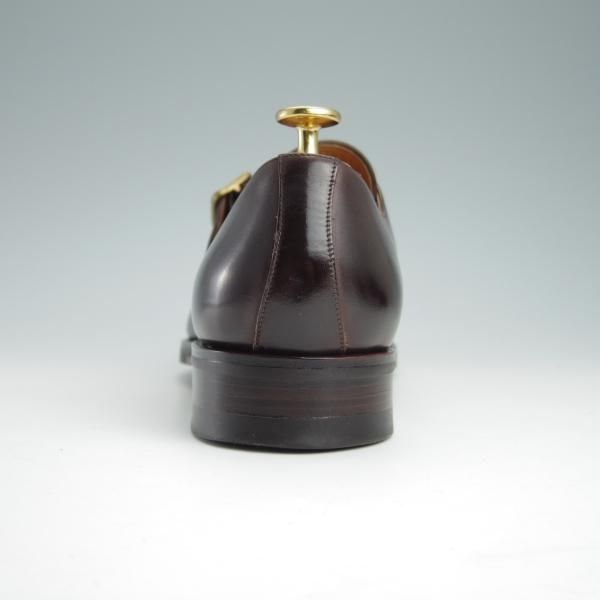 極美品★(スペイン製)YANKO/ヤンコ SIZE 7.5【グッドイヤーウェルテッド製法★モンクストラップ/104635】CAMBRIDGE/カーフ/濃茶★g107