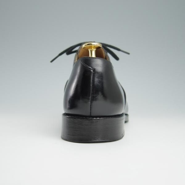 極上★(スペイン製)MEERMIN/メルミン SIZE 7.5【グッドイヤーウェルテッド製法★レベルソ仕立て】ストレートチップ/カーフ/黒★g112