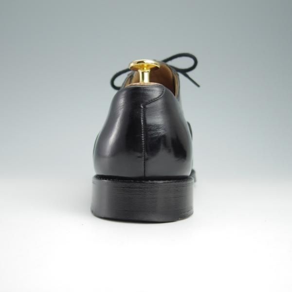 極上★(スペイン製)MEERMIN/メルミン SIZE 7.5【グッドイヤーウェルテッド製法★レベルソ仕立て】ストレートチップ/カーフ/黒★g112