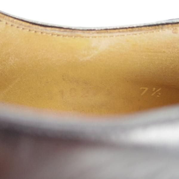 極上★(スペイン製)MEERMIN/メルミン SIZE 7.5【グッドイヤーウェルテッド製法★レベルソ仕立て】ストレートチップ/カーフ/黒★g112