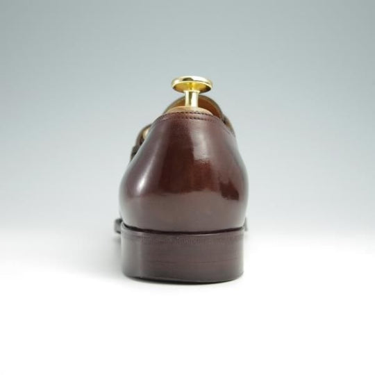 極上★ジョンロブ 6E【旧ボノーラ製★ハンドソーンウェルテッド製法/初代MATTA(マッタ)】470ラスト/濃茶/BONORA/JOHN LOBB★g114