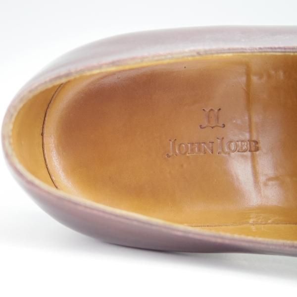 極上★ジョンロブ 6E【旧ボノーラ製★ハンドソーンウェルテッド製法/初代MATTA(マッタ)】470ラスト/濃茶/BONORA/JOHN LOBB★g114