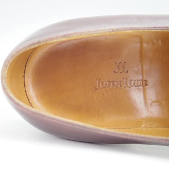 極上★ジョンロブ 6E【旧ボノーラ製★ハンドソーンウェルテッド製法/初代MATTA(マッタ)】470ラスト/濃茶/BONORA/JOHN LOBB★g114