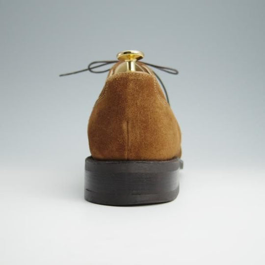 極上★パラブーツ SIZE 9【モデル定価￥77,000-★ドレス仕様シャンボード/CHAMBORD】スエード/茶/Uチップ/メンズ/Paraboot★g115