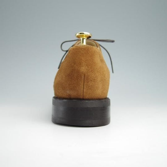 極上★パラブーツ SIZE 9【モデル定価￥77,000-★ドレス仕様シャンボード/CHAMBORD】スエード/茶/Uチップ/メンズ/Paraboot★g115