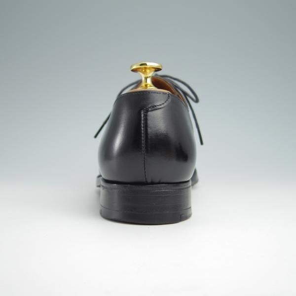 極上★クロケット&ジョーンズ 5.5E【★(英)ジョージクレバリー別注/GEORGE CLEVERLEY】200ラスト/プレーントゥ/黒/Crockett&Jones★g116