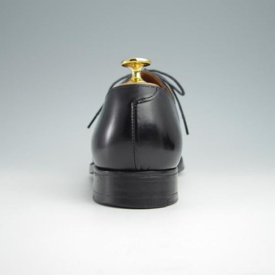 極上★クロケット&ジョーンズ 5.5E【★(英)ジョージクレバリー別注/GEORGE CLEVERLEY】200ラスト/プレーントゥ/黒/Crockett&Jones★g116