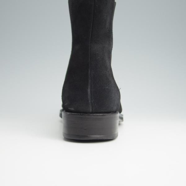 極上★(スペイン製)CARMINA/カルミナ SIZE 6【定価￥80,300-★サイドゴアブーツ/80216】SIMPSONラスト/スエード/黒/メンズ★g117