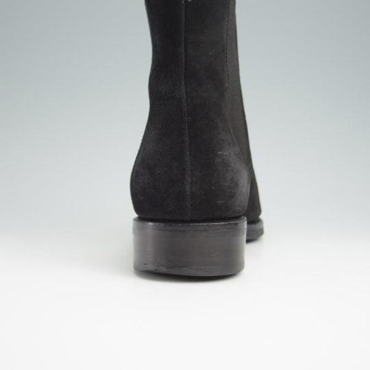 極上★(スペイン製)CARMINA/カルミナ SIZE 6【定価￥80,300-★サイドゴアブーツ/80216】SIMPSONラスト/スエード/黒/メンズ★g117