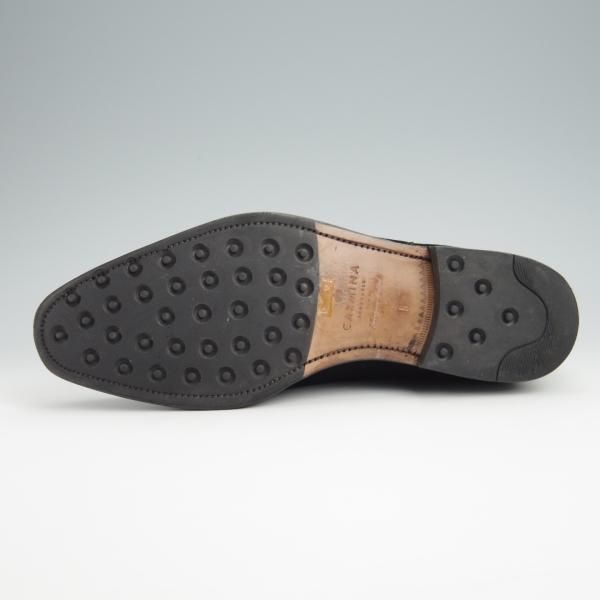 極上★(スペイン製)CARMINA/カルミナ SIZE 6【定価￥80,300-★サイドゴアブーツ/80216】SIMPSONラスト/スエード/黒/メンズ★g117