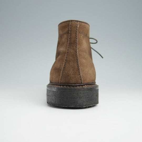 美品★オールデン 7D【★ユナイテッドアローズ別注/UNITED ARROWS/バリーラスト】チャッカブーツ/スエード/茶/1379/Alden★g119