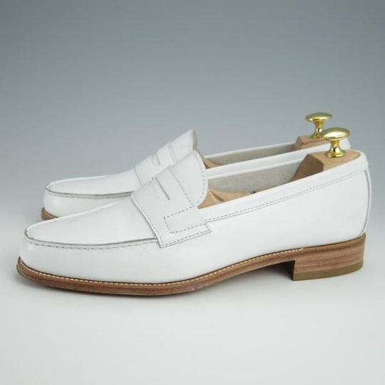 極美品★(スペイン製)カルミナ SIZE 6【モデル定価￥72,600-★ウエストン180似寄りモデル】コインローファー/GENOVA/CARMINA★g123