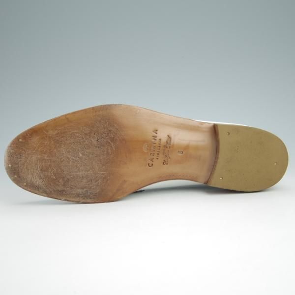 極美品★(スペイン製)カルミナ SIZE 6【モデル定価￥72,600-★ウエストン180似寄りモデル】コインローファー/GENOVA/CARMINA★g123