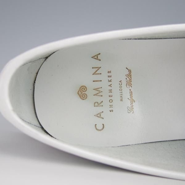 極美品★(スペイン製)カルミナ SIZE 6【モデル定価￥72,600-★ウエストン180似寄りモデル】コインローファー/GENOVA/CARMINA★g123