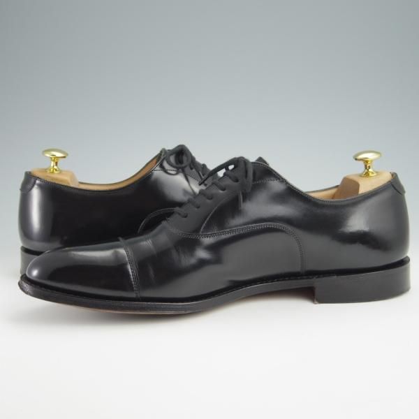 美品★チャーチ 90F/UK9【定価￥81,400-★ストレートチップ/DUBAI】136ラスト/5都市ロゴ/ポリッシュドバインダーカーフ/Church's★g127