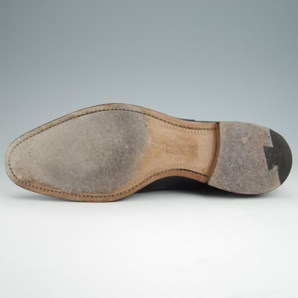 美品★チャーチ 90F/UK9【定価￥81,400-★ストレートチップ/DUBAI】136ラスト/5都市ロゴ/ポリッシュドバインダーカーフ/Church's★g127