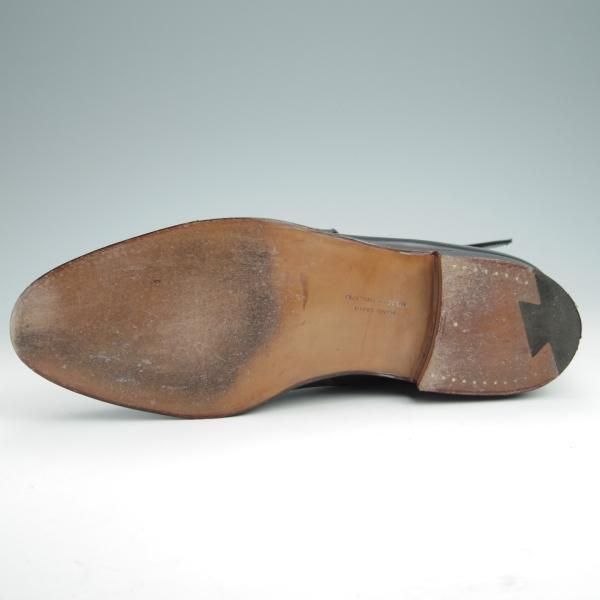 極美品★クロケット&ジョーンズ 7.5E【貴重★ポールスチュアート別注/ジョッパーブーツ】カーフ/黒/Paul Stuart/Crockett&Jones★g128