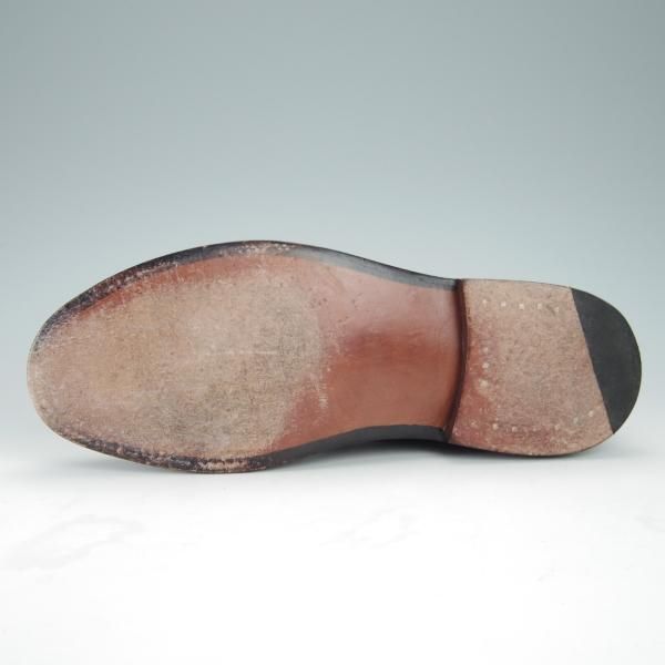 極美品★(米)YUKETEN/ユケテン 7D【定価1,200ドル(13万円程度)★コードバン仕様/ホーウィン社】ローファー/スリッポン/赤茶/メンズ★g129