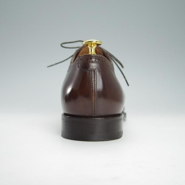 極美品★(伊)サントーニ SIZE 8.5【上級★グッドイヤーウェルテッド製法/BEAMS F別注】13408/セミブローグ/ビームス/Santoni★g134