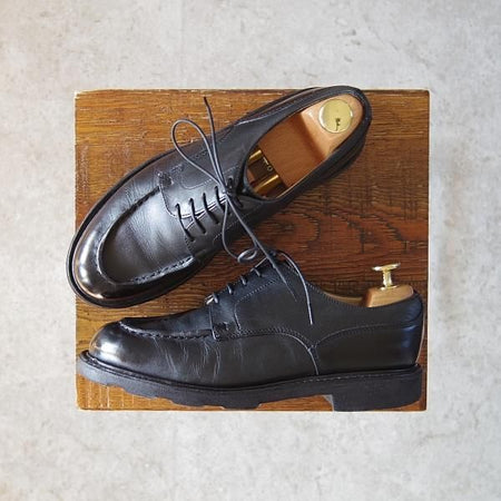 極上★パラブーツ(レディース) SIZE 3.5【定価￥69,300-★CHAMBORD/シャンボード】Uチップ/カーフ/NOIR/黒/Paraboot★g135