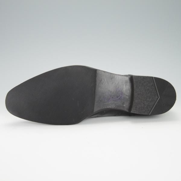 極上★クロケット&ジョーンズ 8.5F【★(英)ポールスミス別注/ブリティッシュコレクション】クォーターブローグ/黒/Crockett&Jones★g136