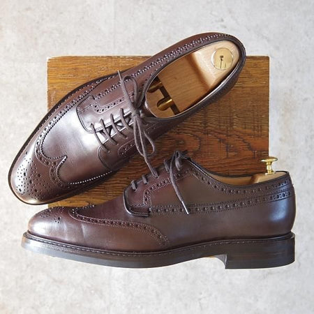 新品★チャーチ 90F/UK9【定価￥103,400-★GRAFTON/ダイナイトソール】グラフトン/173ラスト/フルブローグ/ネバダカーフ/Church's★g137