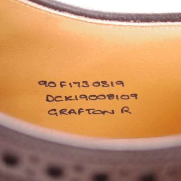 新品★チャーチ 90F/UK9【定価￥103,400-★GRAFTON/ダイナイトソール】グラフトン/173ラスト/フルブローグ/ネバダカーフ/Church's★g137