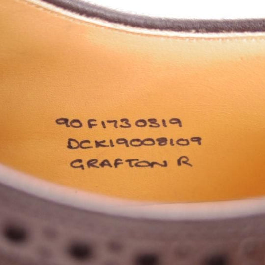 新品★チャーチ 90F/UK9【定価￥103,400-★GRAFTON/ダイナイトソール】グラフトン/173ラスト/フルブローグ/ネバダカーフ/Church's★g137