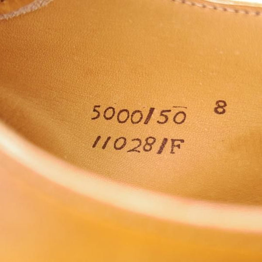 未使用★(英)チーニー 8F【★モンクストラップ/11028ラスト】カーフ/薄茶/メンズ/CHEANEY★g139