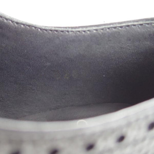 美品★(スペイン製)CARMINA/カルミナ SIZE 7.5【グッドイヤーウェルテッド製法★フルブローグ/黒】グレインレザー/メンズ★g140