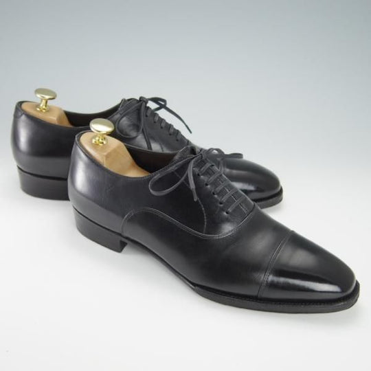 極上★Oriental製/オリエンタル SIZE 6.5【上級★ベベルドグッドイヤー/BEAMS F別注】BE-6101/ストレートチップ/カーフ/黒/メンズ★g141