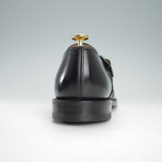 極上★チャーチ 80F/UK8【貴重★73ラスト/ブックバインダーカーフ】Westbury/4都市ロゴ過渡期/モンクストラップ/黒/Church's★g142