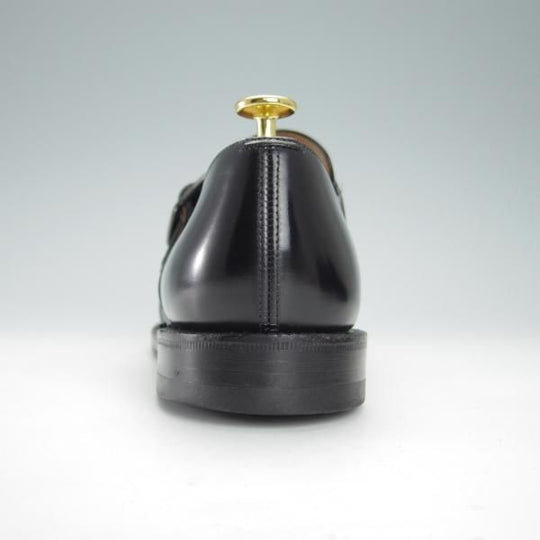 極上★チャーチ 80F/UK8【貴重★73ラスト/ブックバインダーカーフ】Westbury/4都市ロゴ過渡期/モンクストラップ/黒/Church's★g142