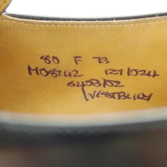 極上★チャーチ 80F/UK8【貴重★73ラスト/ブックバインダーカーフ】Westbury/4都市ロゴ過渡期/モンクストラップ/黒/Church's★g142