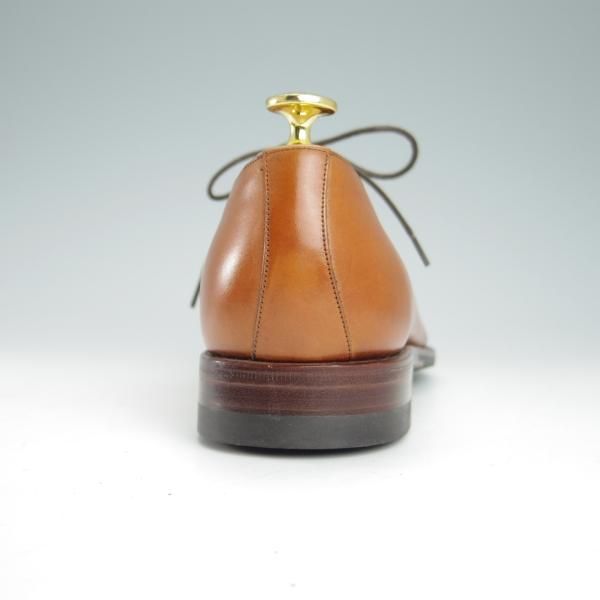 未使用★(スペイン製)YANKO/ヤンコ SIZE 7【グッドイヤーウェルテッド製法★ホールカット/114018】カーフ/茶/メンズ★g146