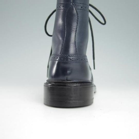 極美品★トリッカーズ(レディース) SIZE 5【モデル定価￥88,000-★モールトン/SHIPS別注】L2508/カントリーブーツ/紺/Tricker's★g147