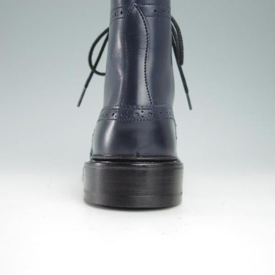 極美品★トリッカーズ(レディース) SIZE 5【モデル定価￥88,000-★モールトン/SHIPS別注】L2508/カントリーブーツ/紺/Tricker's★g147