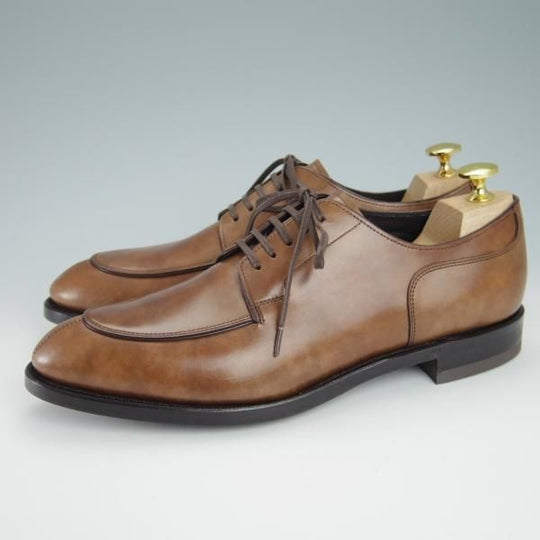 新品★シェットランドフォックス SIZE 6.5【ダイナイトソール仕様★コベントリー/003F】Uチップ/カーフ/茶/メンズ/Shetlandfox★g148