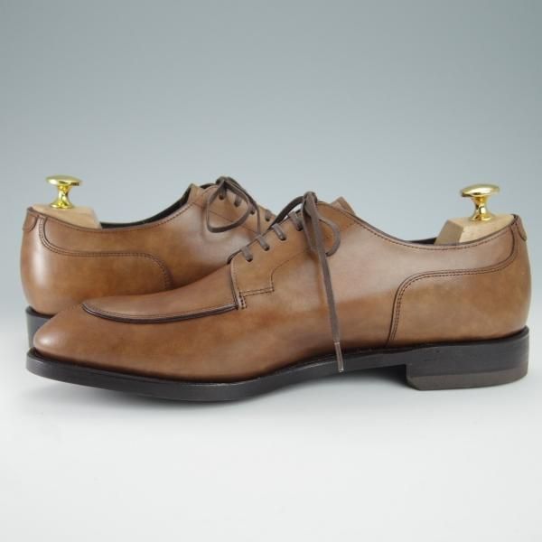 新品★シェットランドフォックス SIZE 6.5【ダイナイトソール仕様★コベントリー/003F】Uチップ/カーフ/茶/メンズ/Shetlandfox★g148