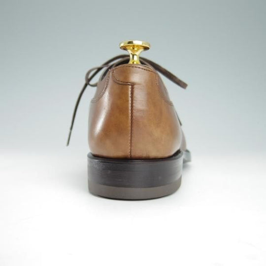 新品★シェットランドフォックス SIZE 6.5【ダイナイトソール仕様★コベントリー/003F】Uチップ/カーフ/茶/メンズ/Shetlandfox★g148